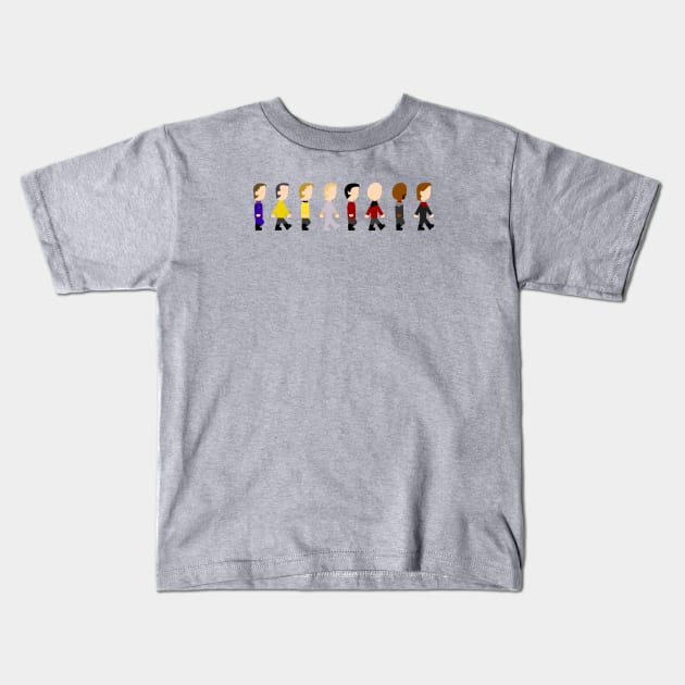 Trekkin' Kids T-Shirt by traditionation